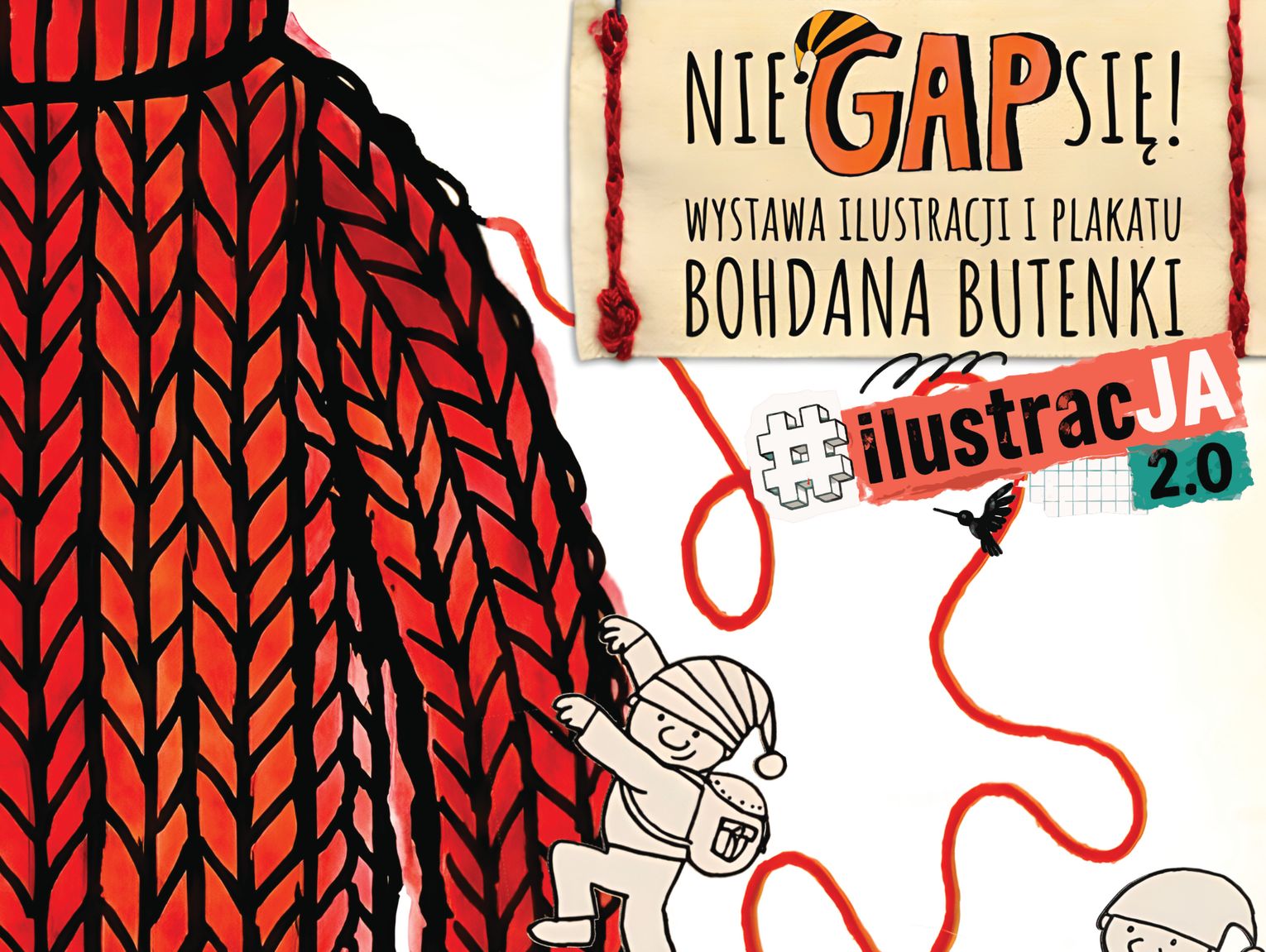 Nie GAP się! Włodawska biblioteka zaprasza na wystawę Bohdana Butenki