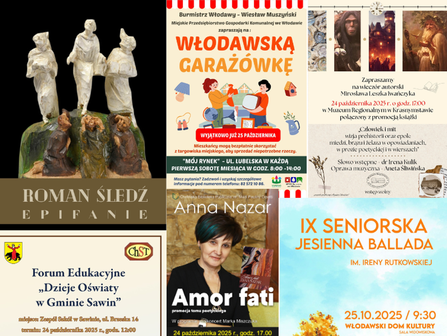 NIE PRZEGAP [24-26 października] POEZJA, WYSTAWY, SPORTOWE EMOCJE