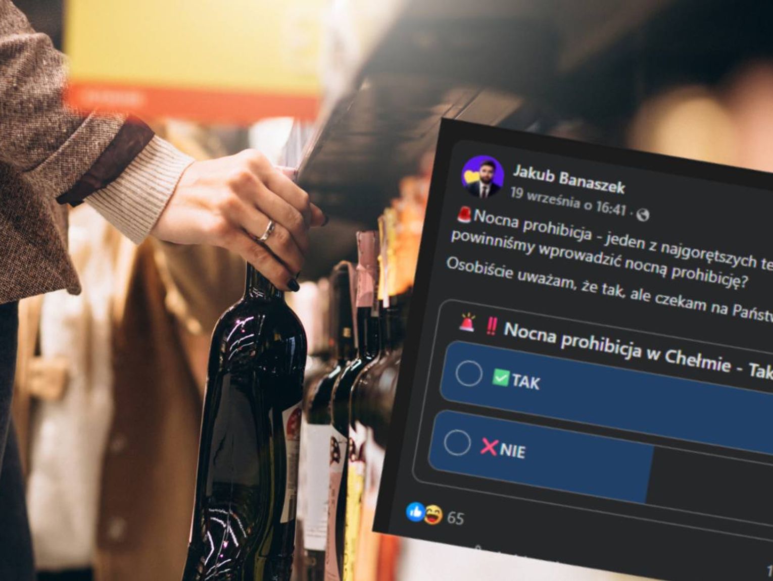 Nocna prohibicja w Chełmie? Prezydent pyta mieszkańców o zdanie