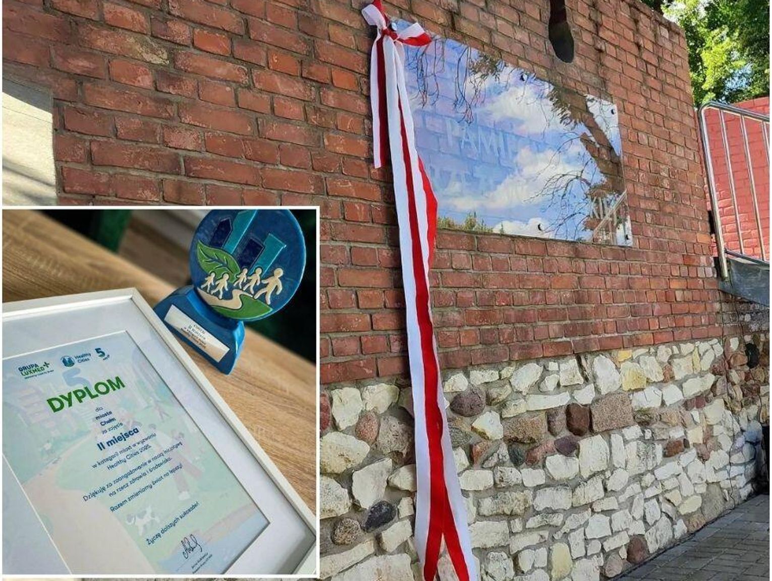 Nowe nasadzenia na Skwerze Pamięci Ofiar Rzezi Wołyńskiej w Chełmie dzięki aktywności mieszkańców