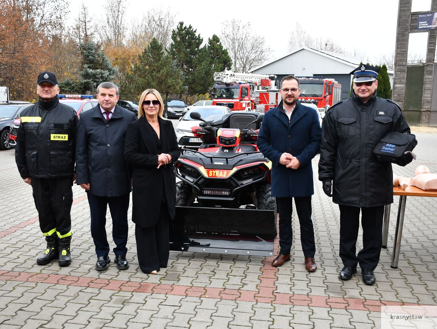 Nowy sprzęt dla strażaków z Krasnegostawu