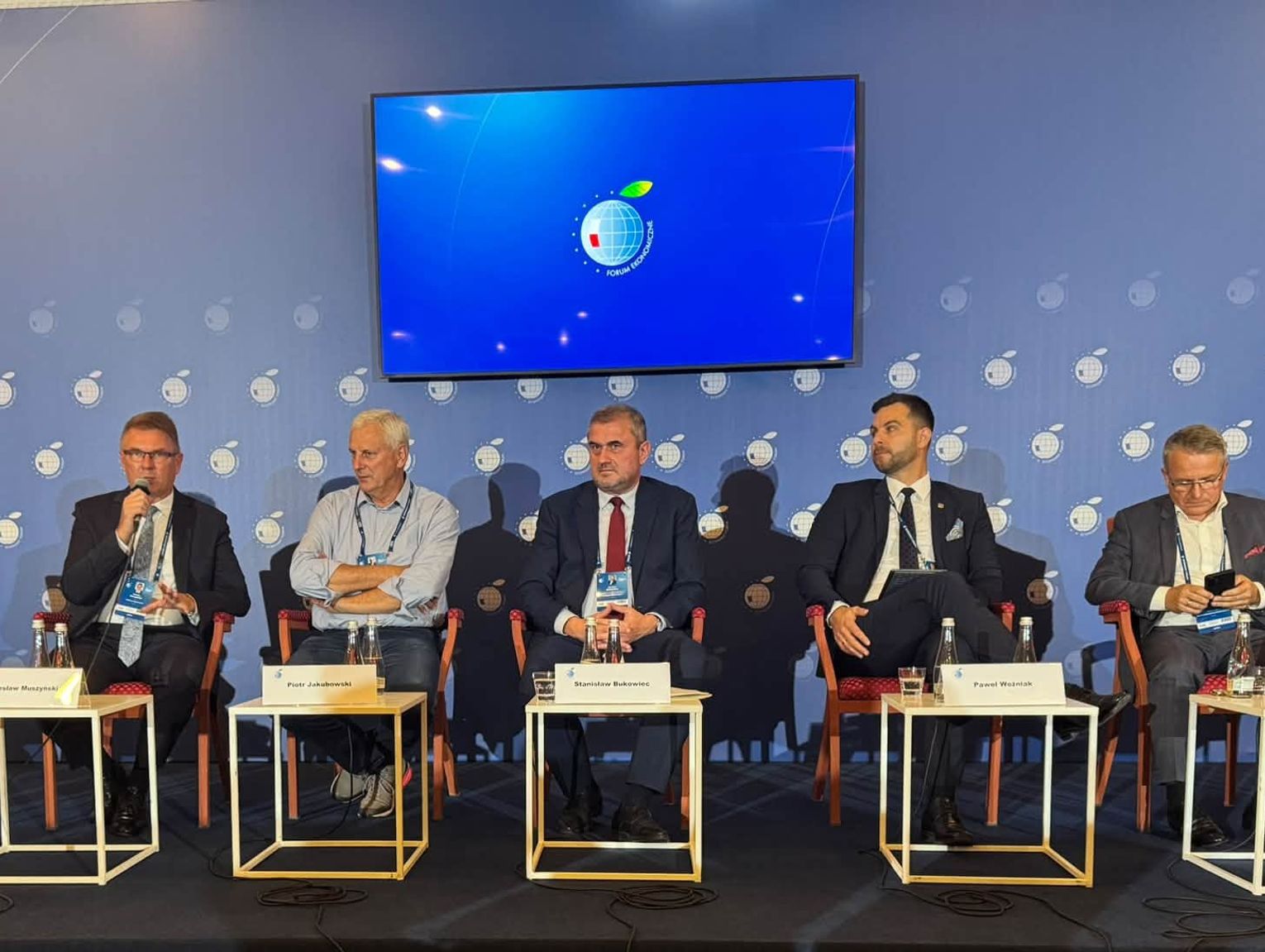 O transporcie we Włodawie na Forum Ekonomicznym w Karpaczu