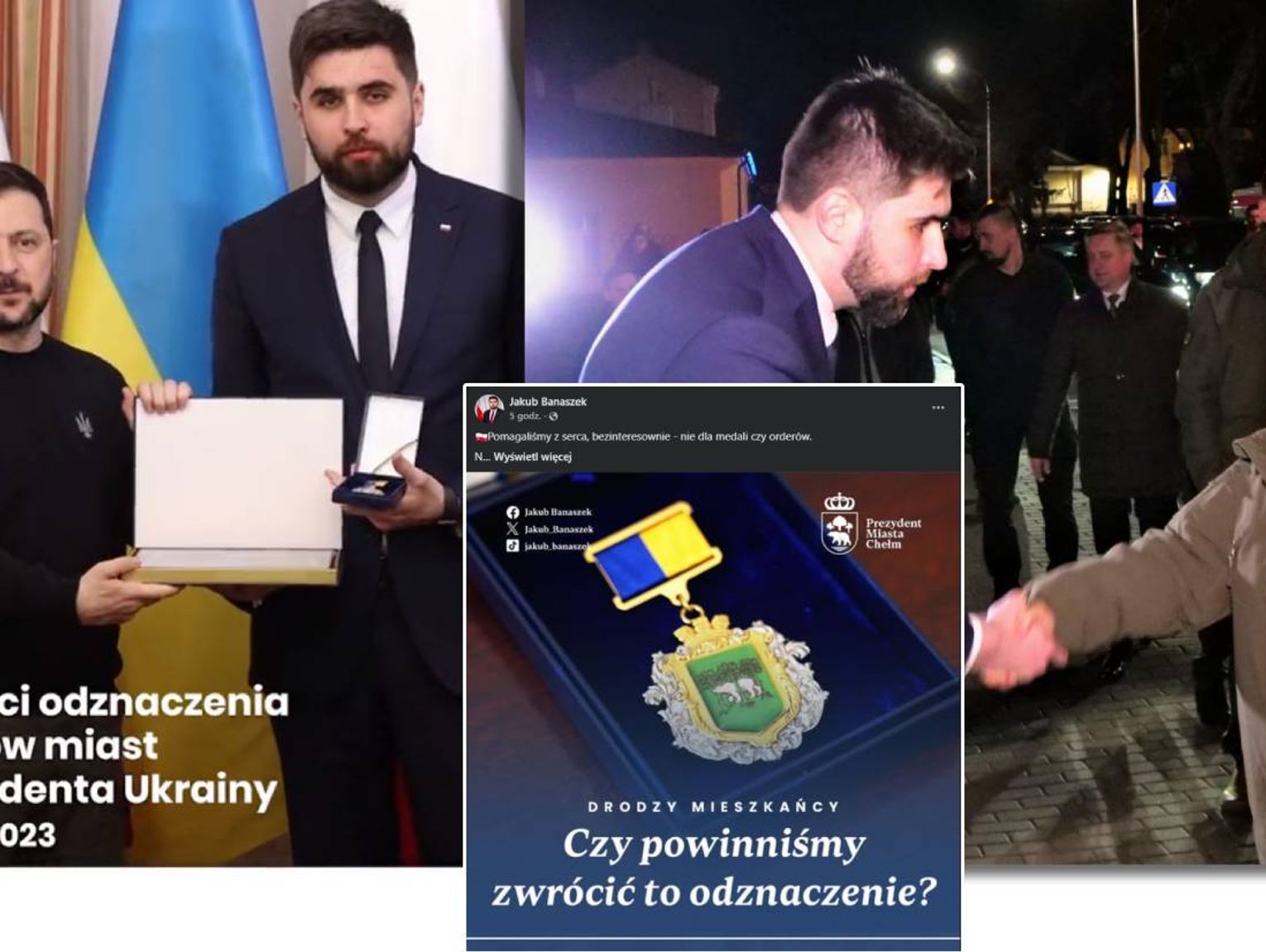 Oburzenie po decyzji Wołodymyra Zełenskiego. Czy Chełm zwróci tytuł Miasta Ratownika?