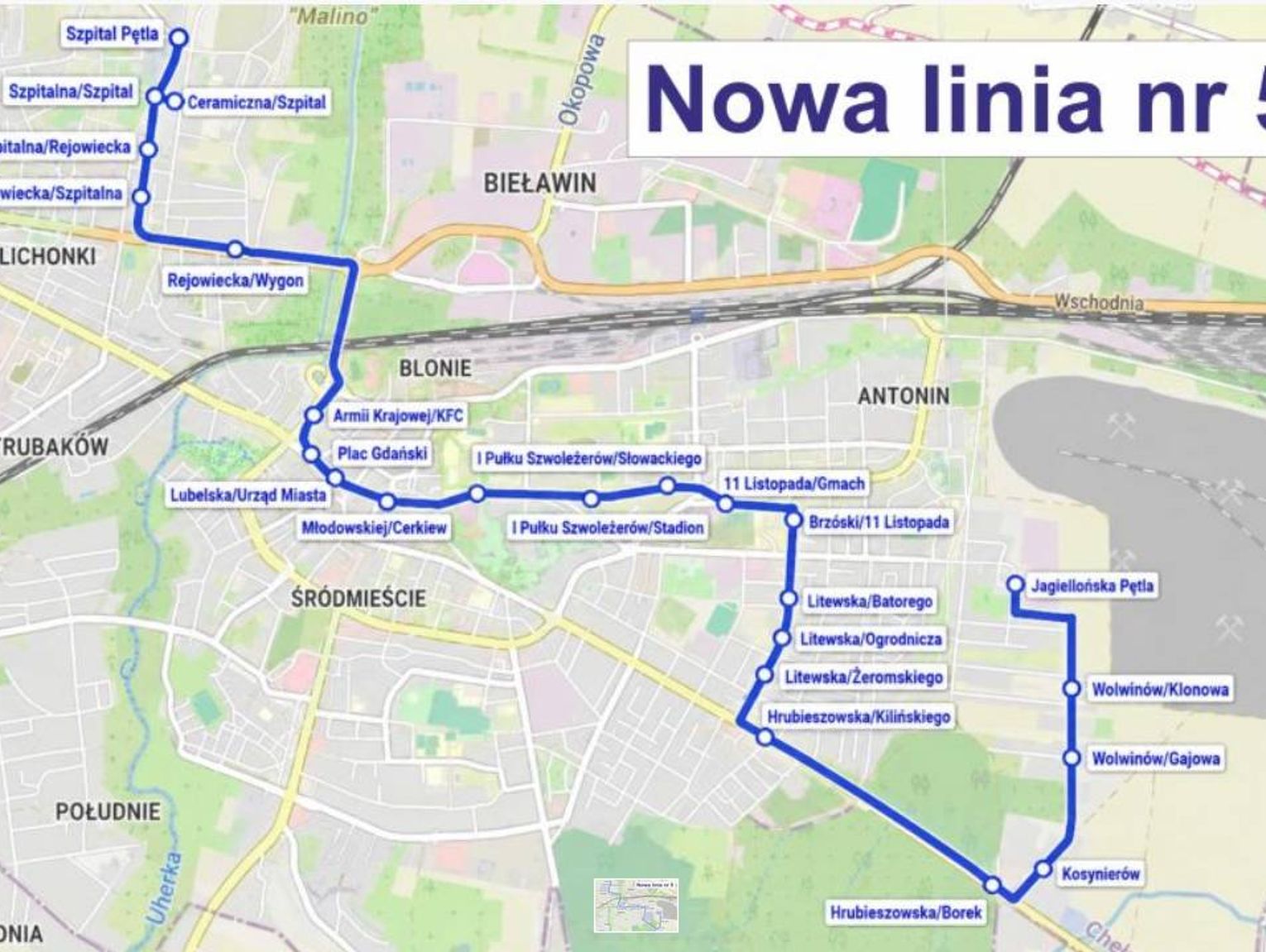 Od sierpnia rusza w Chełmie nowa linia autobusowa. "Piątką" do szpitala