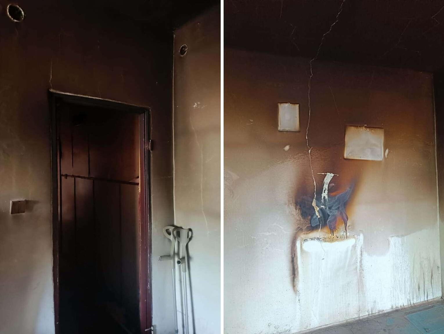 Lubelskie. "Otworzyłam drzwi, a na nas buchnęły kłęby dymu". Poszkodowana w pożarze rodzina przestrzega innych