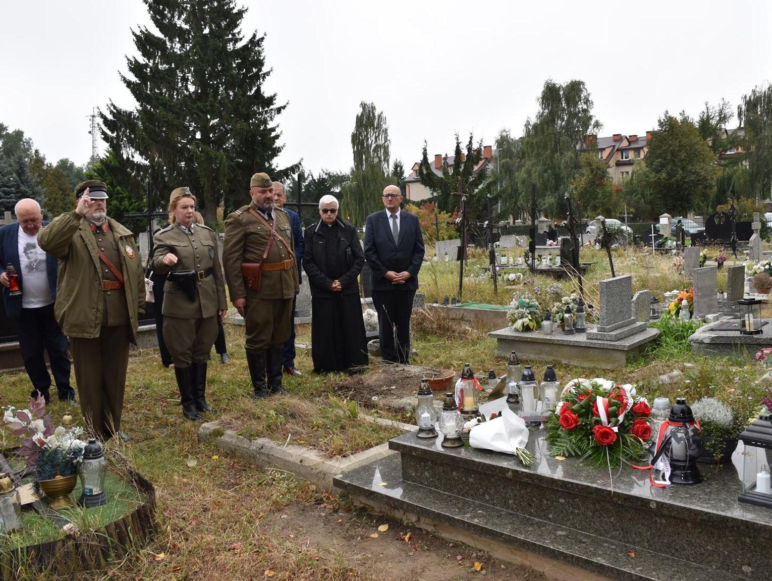 Pamięć o „Lwie” i jego żołnierzach. W Fajsławicach wrócili do wydarzeń sprzed 80 lat [GALERIA ZDJĘĆ]