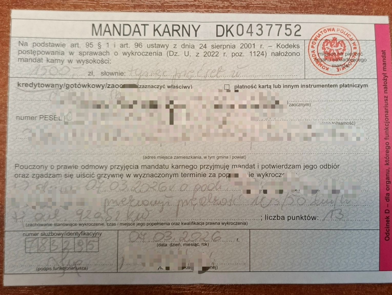 Piraci drogowi na celowniku włodawskiej drogówki. Sypią się wysokie mandaty