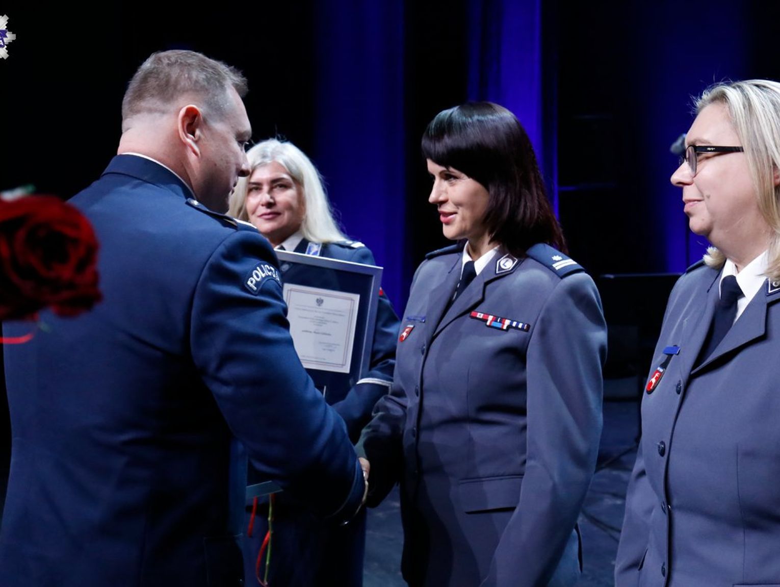 Podinsp. Bożena Szymańska z KPP Włodawa wyróżniona na Gali Policji Kobiecej za całokształt służby