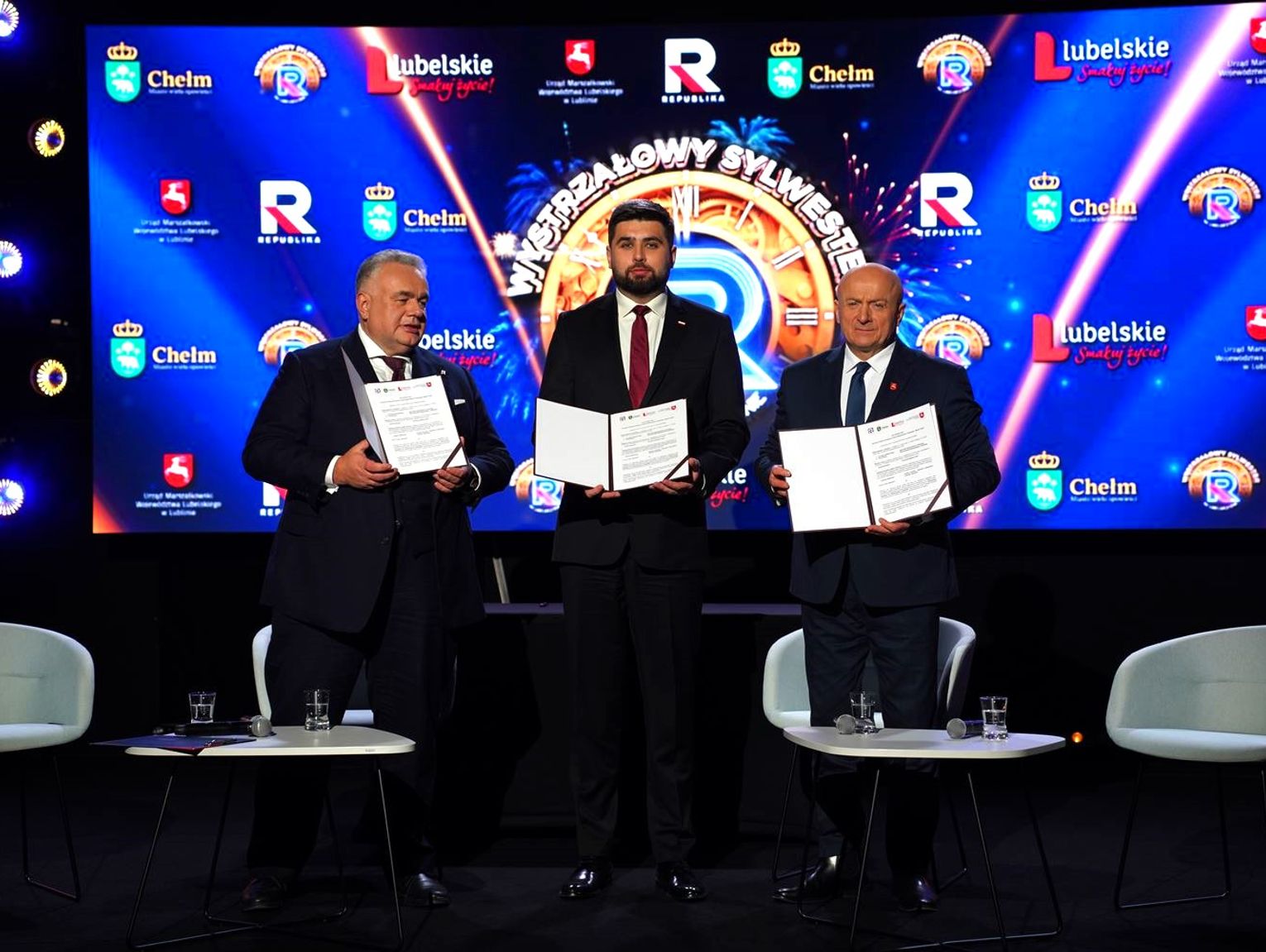 Podpisali list intencyjny. Chełm gospodarzem „Wystrzałowego Sylwestra na Lubelszczyźnie z Republiką”