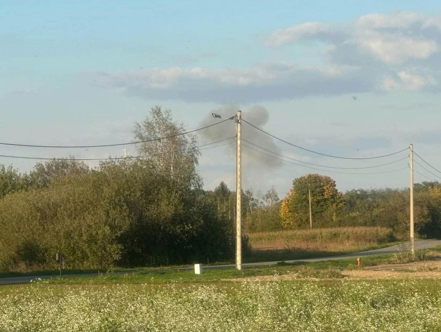 Polskie myśliwce poderwane. Dron znów rozbił się przy granicy z Dorohuskiem