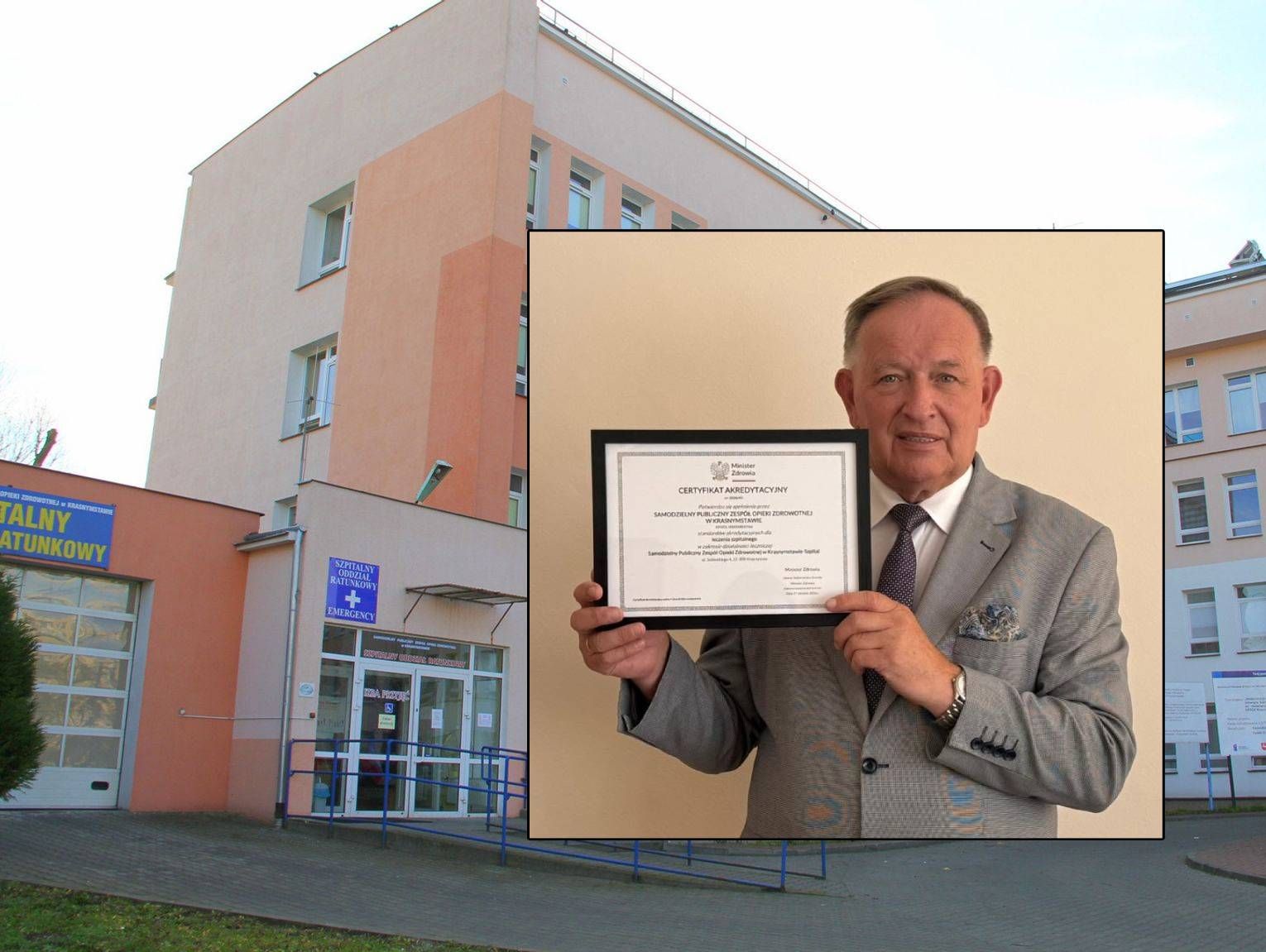 Pow. krasnostawski. Certyfikat dla szpitala. Trzy dni wymagającego audytu