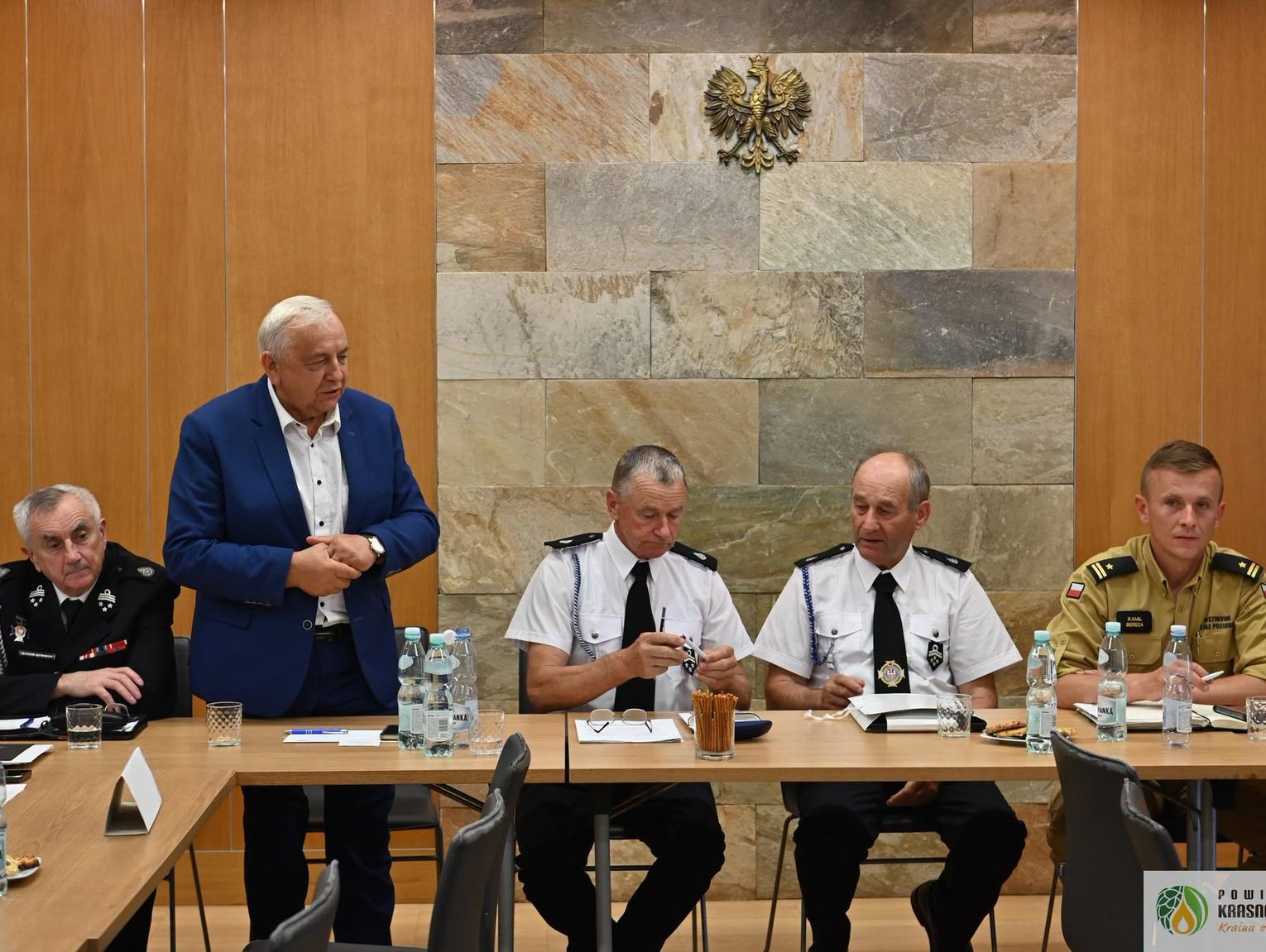 Pow. krasnostawski. Nowe władze strażaków ochotników w Siennicy Różanej [GALERIA ZDJĘĆ]