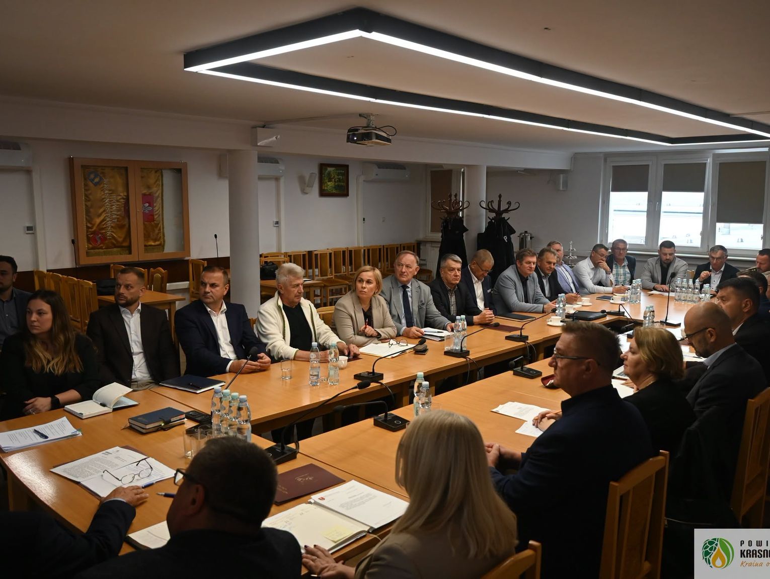 Pow. krasnostawski. Rozmawiali o bezpieczeństwie powiatu [GALERIA ZDJĘĆ]