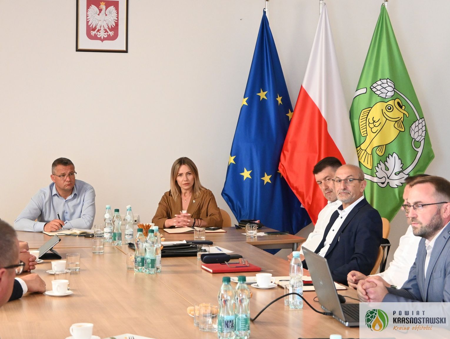 Pow. krasnostawski. Samorządowcy o azbeście i drogach – wspólna strategia dla powiatu