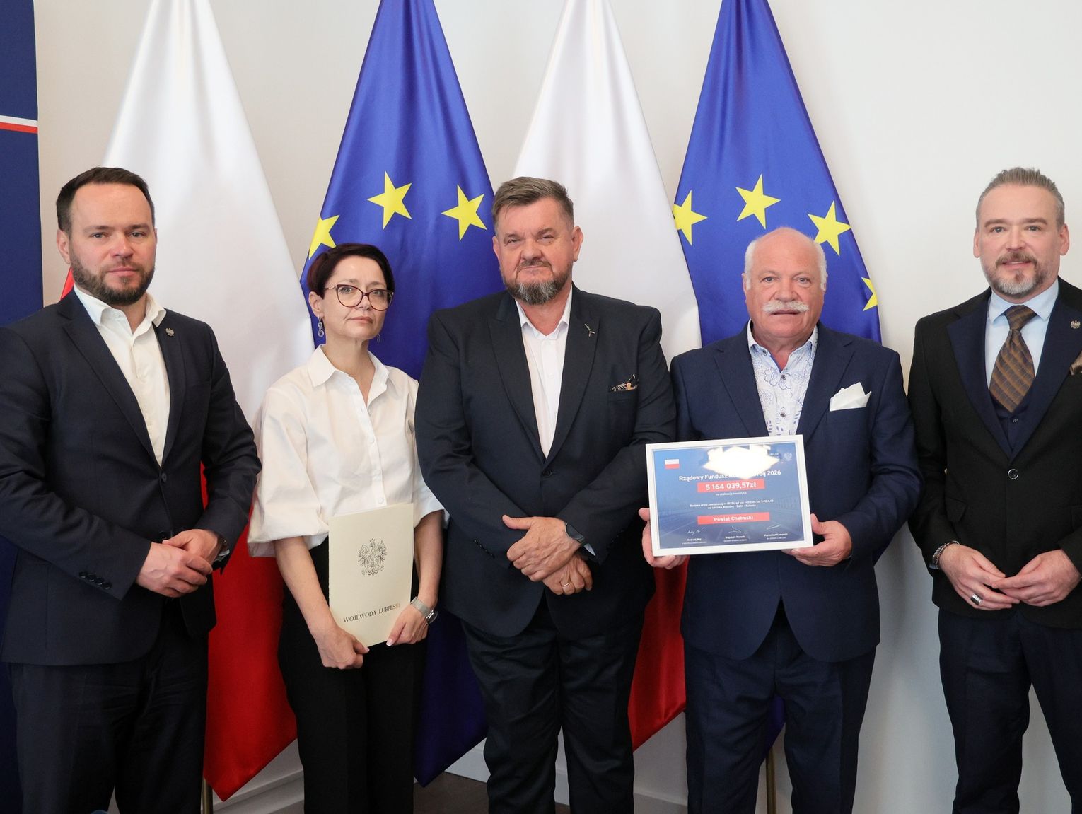 Powiat chełmski. Ponad 5 mln zł na Brzeźno i Żalin. Jedna z ważnych inwestycji ze wsparciem wojewody