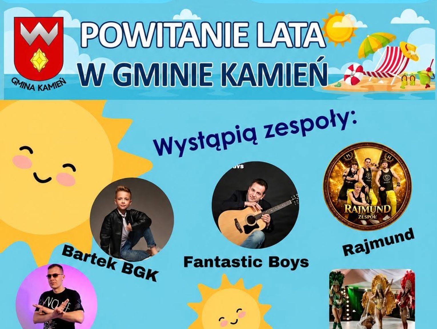 Powitanie lata w Gminie Kamień. Muzyka i zabawa nad zalewem w Natalinie