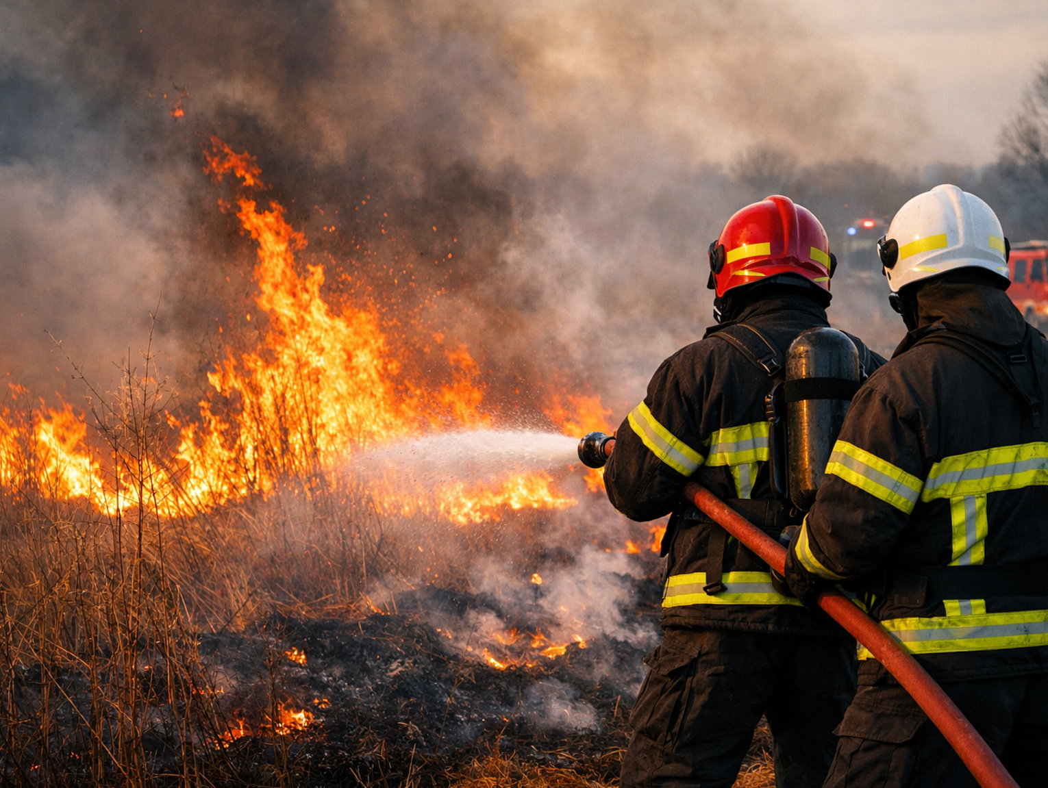 Pow. chełmski. Mimo apeli wciąż płoną trawy! Strażacy interweniowali wielokrotnie