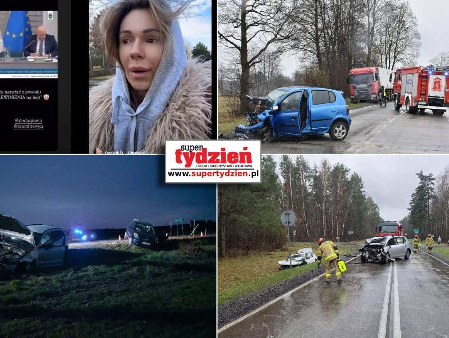 Przegląd informacji z 1 kwietnia 2026: Chełm, Krasnystaw, Włodawa