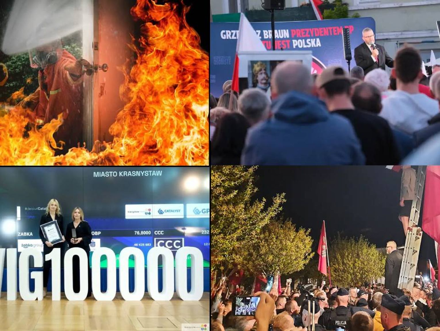 Przegląd informacji z 1 maja 2025. Chełm, Krasnystaw, Włodawa