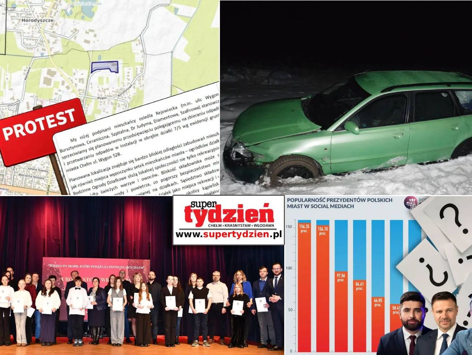 Przegląd informacji z 10 lutego 2026. Chełm, Krasnystaw, Włodawa