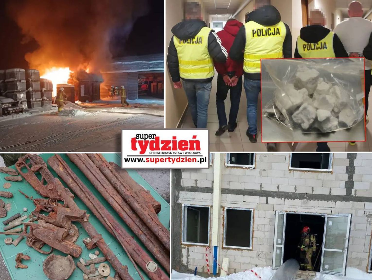 Przegląd informacji z 14 stycznia 2026. Chełm, Krasnystaw, Włodawa