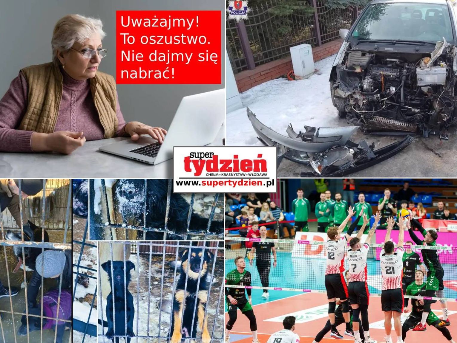 Przegląd informacji z 16 lutego 2026. Chełm, Krasnystaw, Włodawa