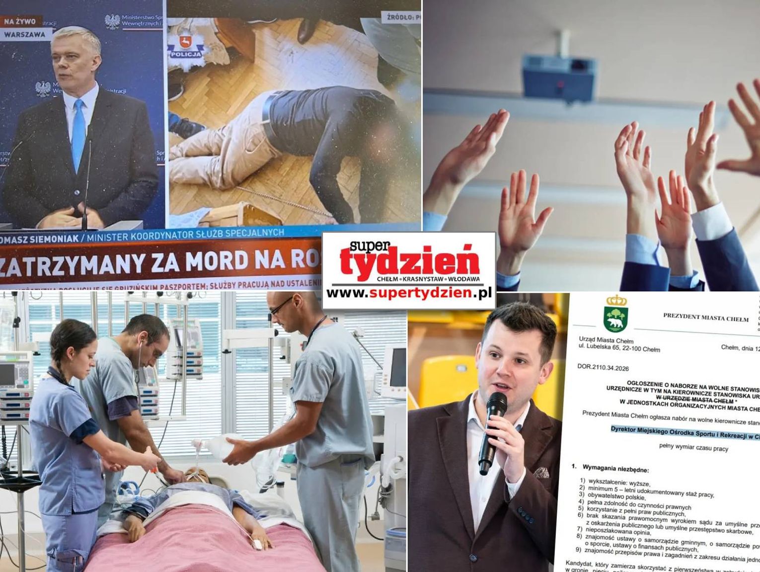 Przegląd informacji z 18 czerwca 2026. Chełm, Krasnystaw, Włodawa