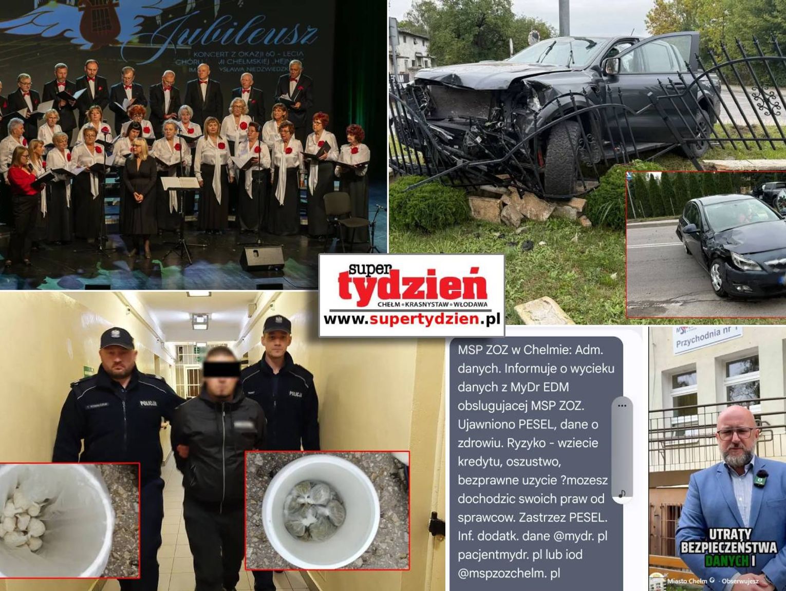 Przegląd informacji z 21 września 2026. Chełm, Krasnystaw, Włodawa