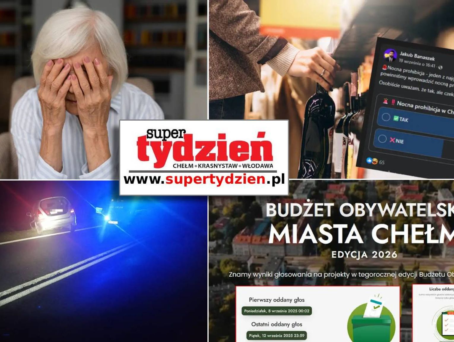 Przegląd informacji z 22 września 2025. Chełm, Krasnystaw, Włodawa