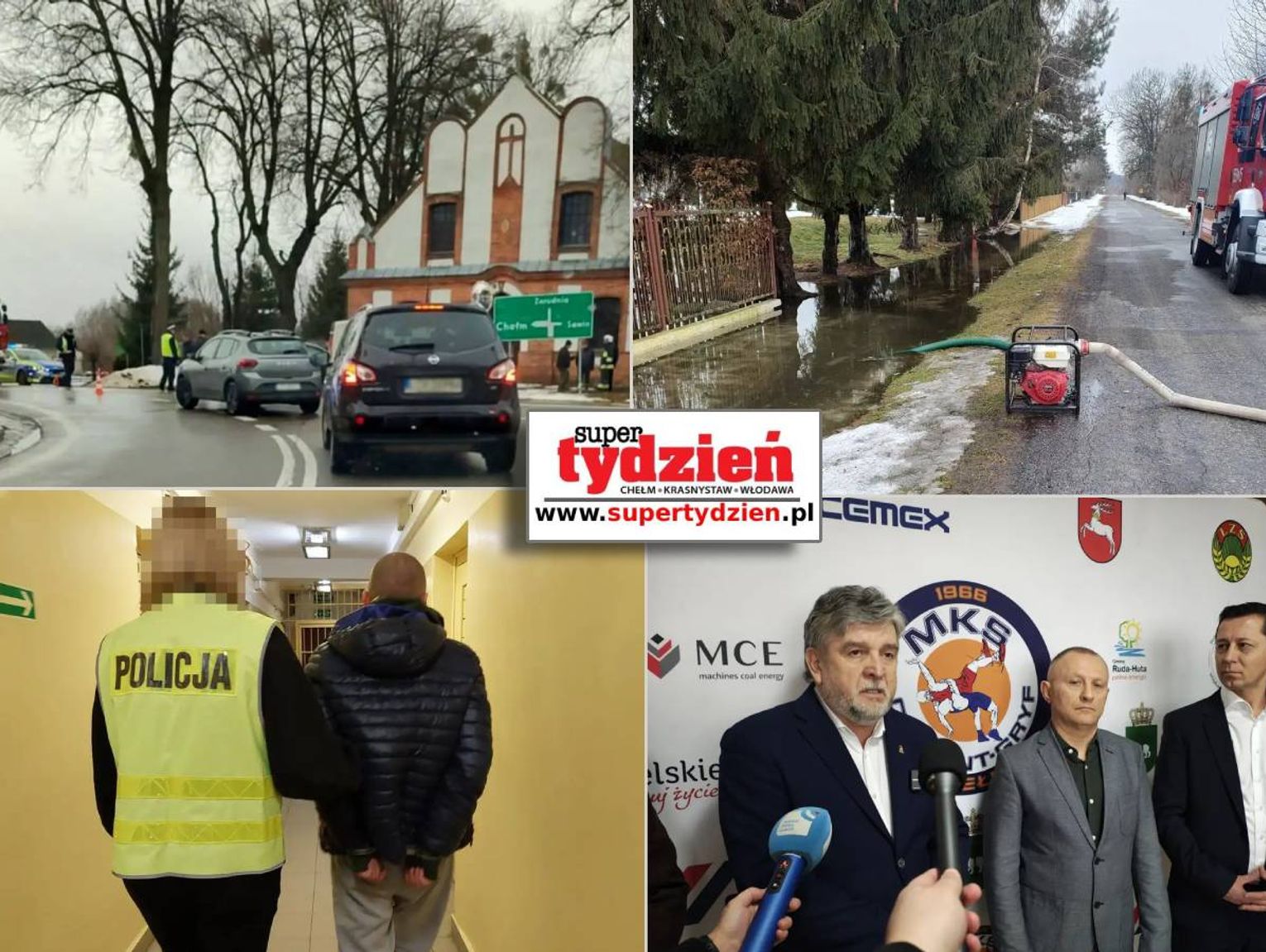 Przegląd informacji z 24 lutego 2026. Chełm, Krasnystaw, Włodawa