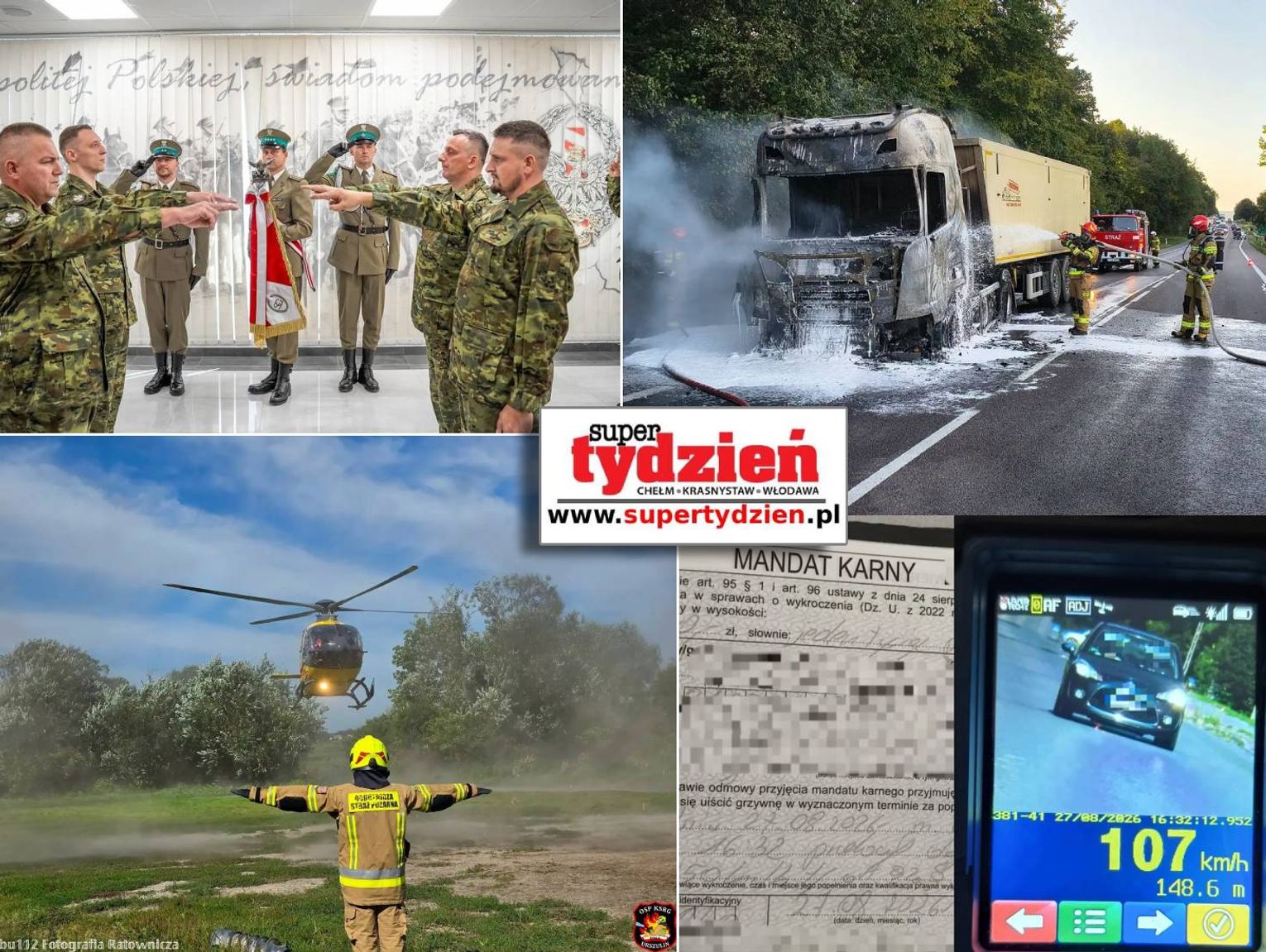 Przegląd informacji z 28 sierpnia 2026. Chełm, Krasnystaw, Włodawa