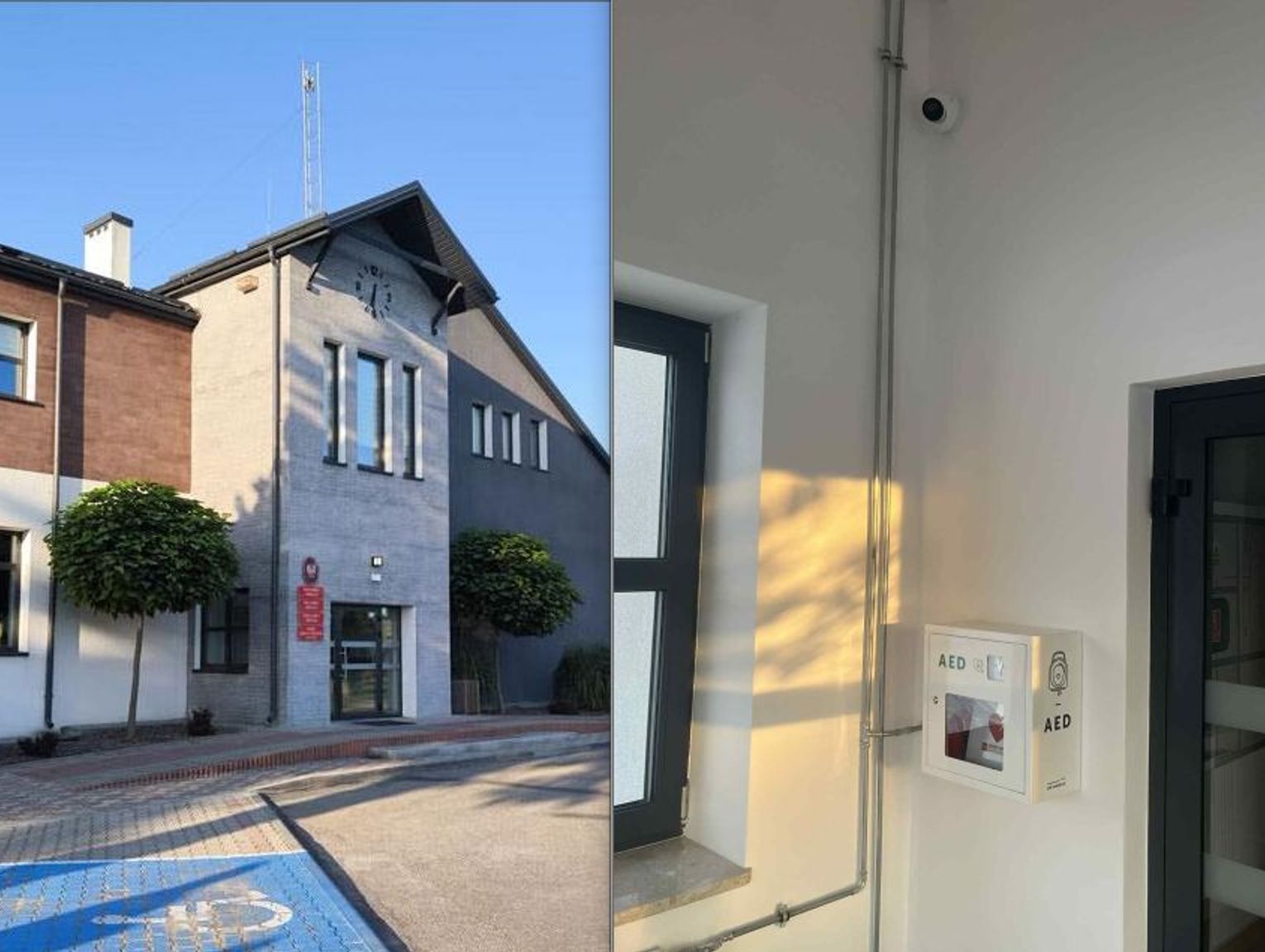 Gm. Urszulin. Ratunek już nie za zamkniętymi drzwiami. Defibrylator dostępny całodobowo