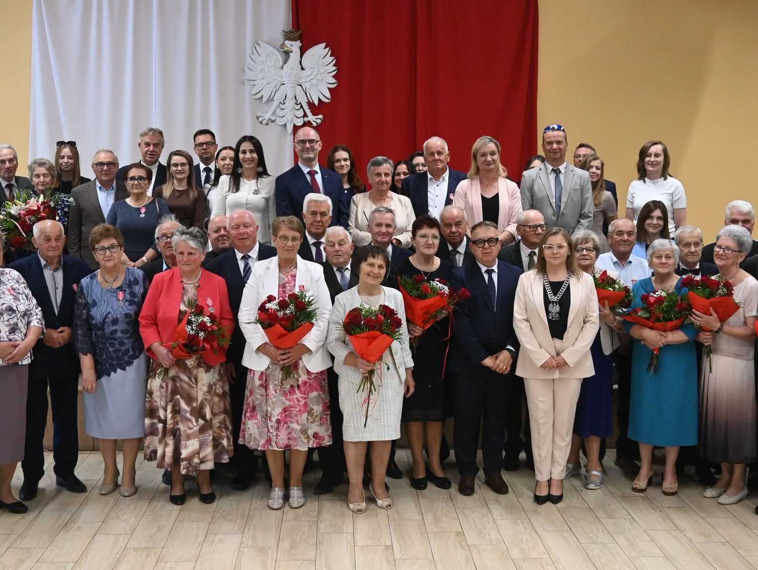Razem przez 50, a choćby 60 lat. Wyjątkowa uroczystość w Izbicy [GALERIA ZDJĘĆ]
