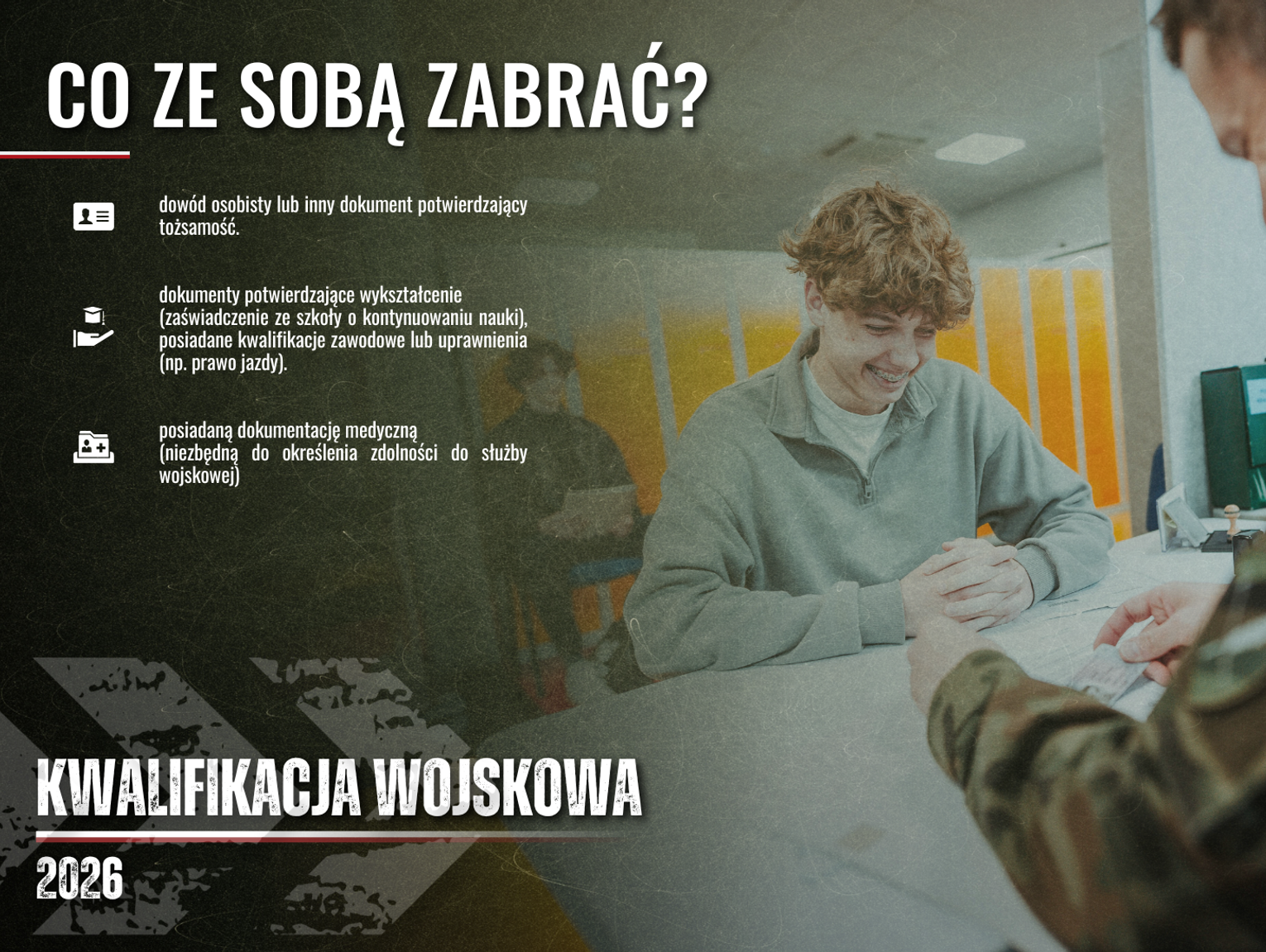 Region. Stawić się trzeba, ale nie trzeba iść w kamasze. Wojskowe Centrum Rekrutacji w Chełmie prowadzi kwalifikację wojskową