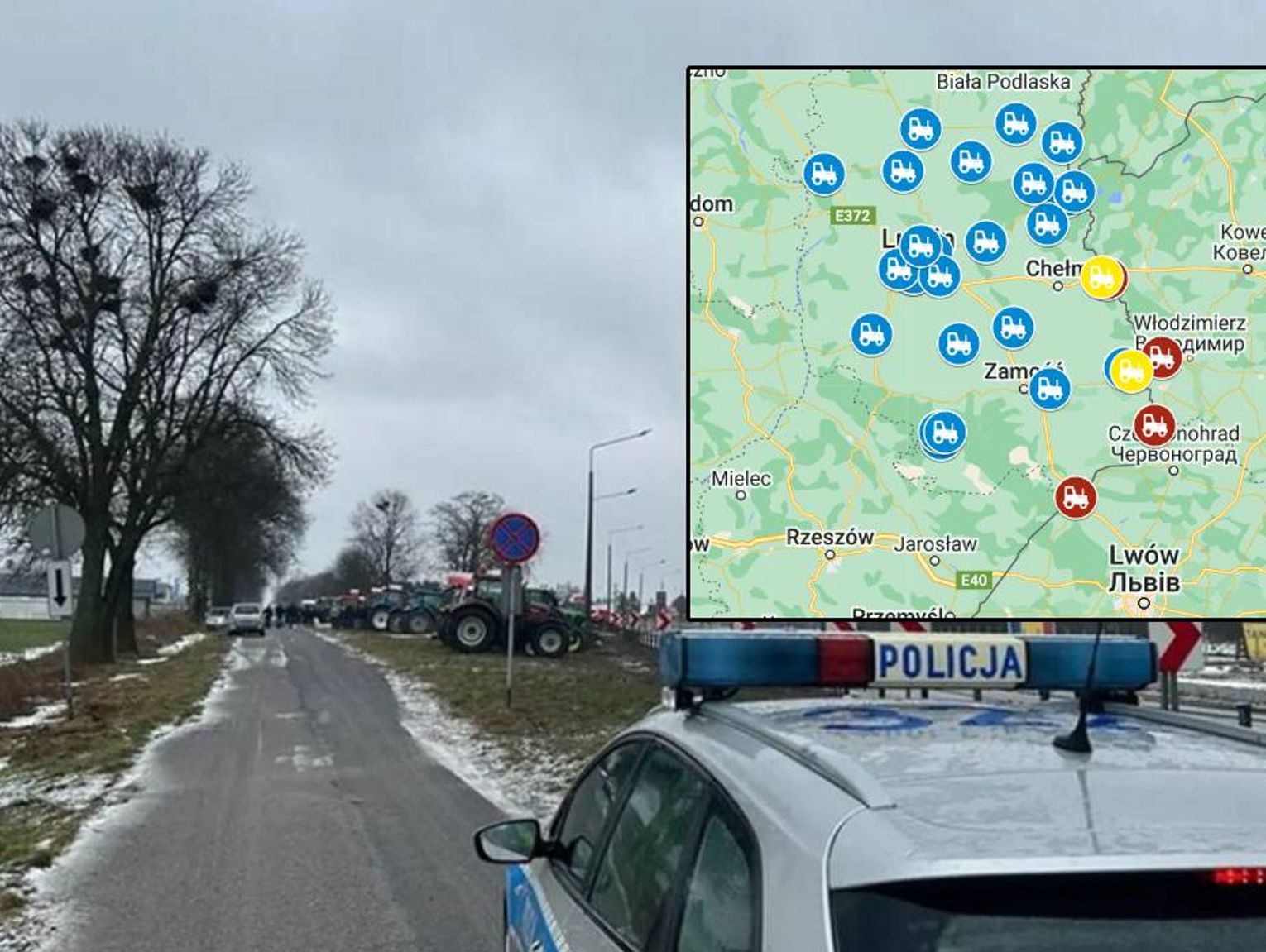 Region. Jutro protesty rolników. Sprawdź którędy nie jechać!