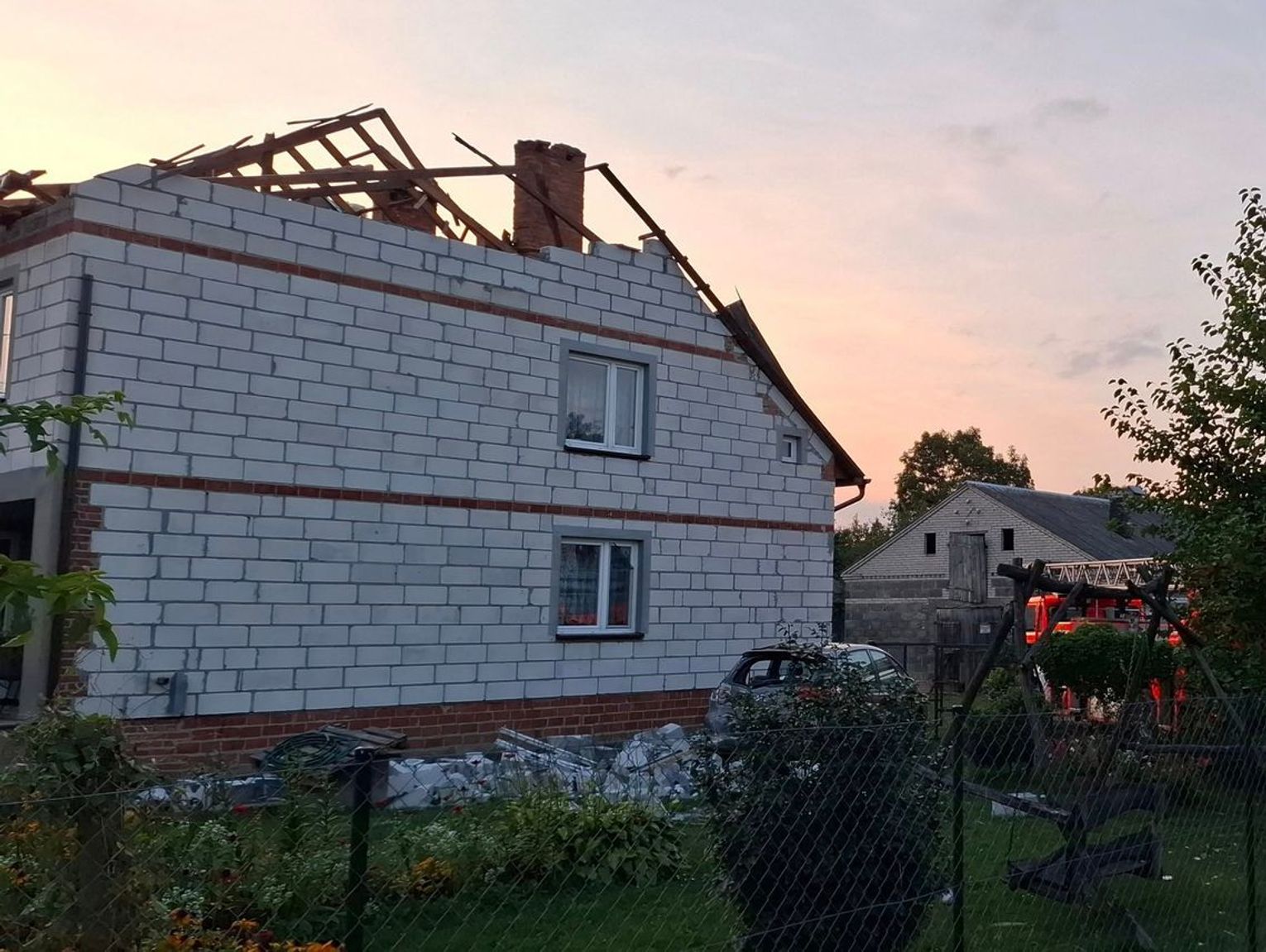 Ruszy odbudowa domu w Wyrykach Woli, zniszczonego podczas dronowego incydentu