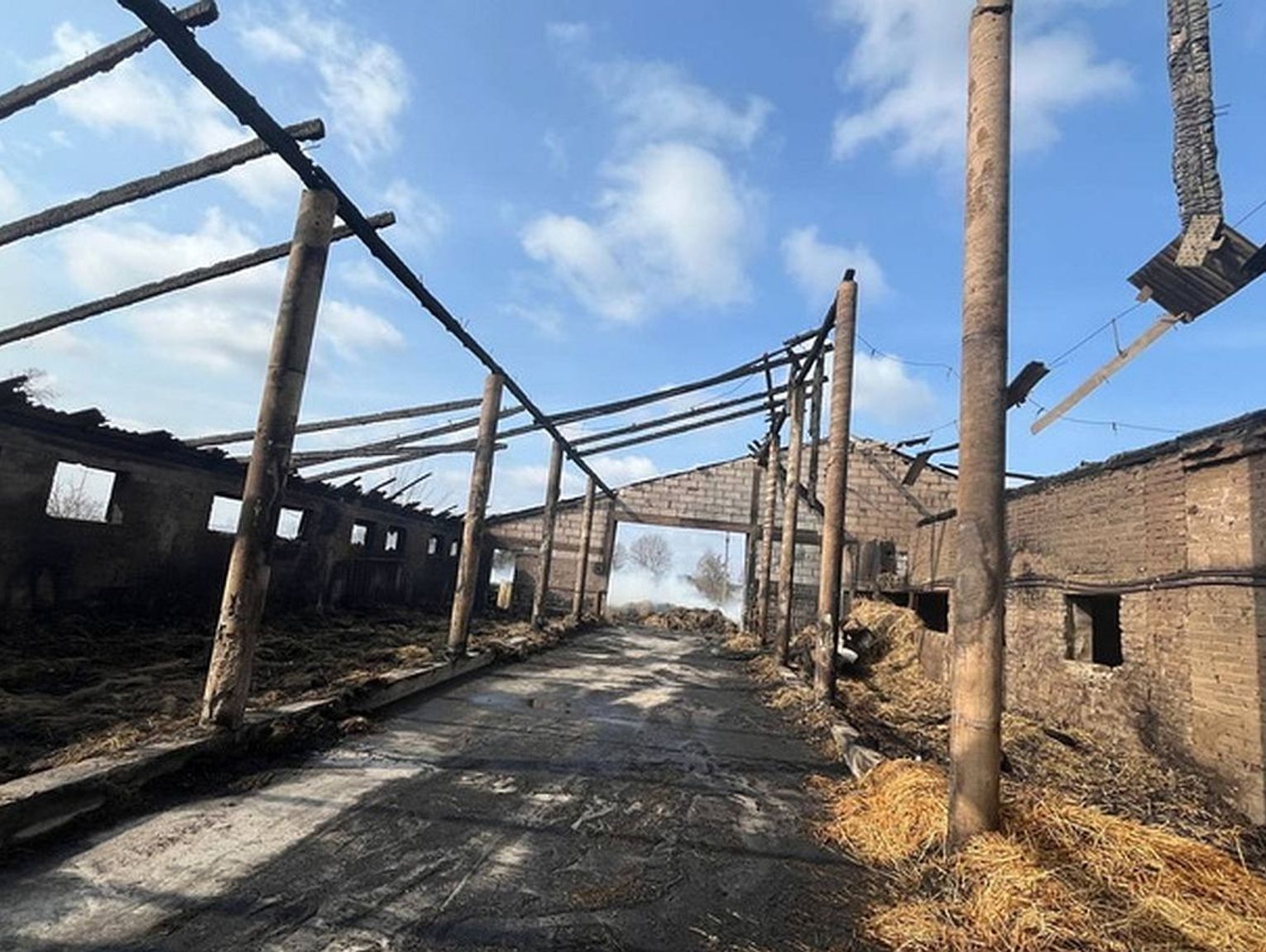 Ruszyła pomoc dla pogorzelców z Zawadówki. Trwa zbiórka na odbudowę spalonego budynku