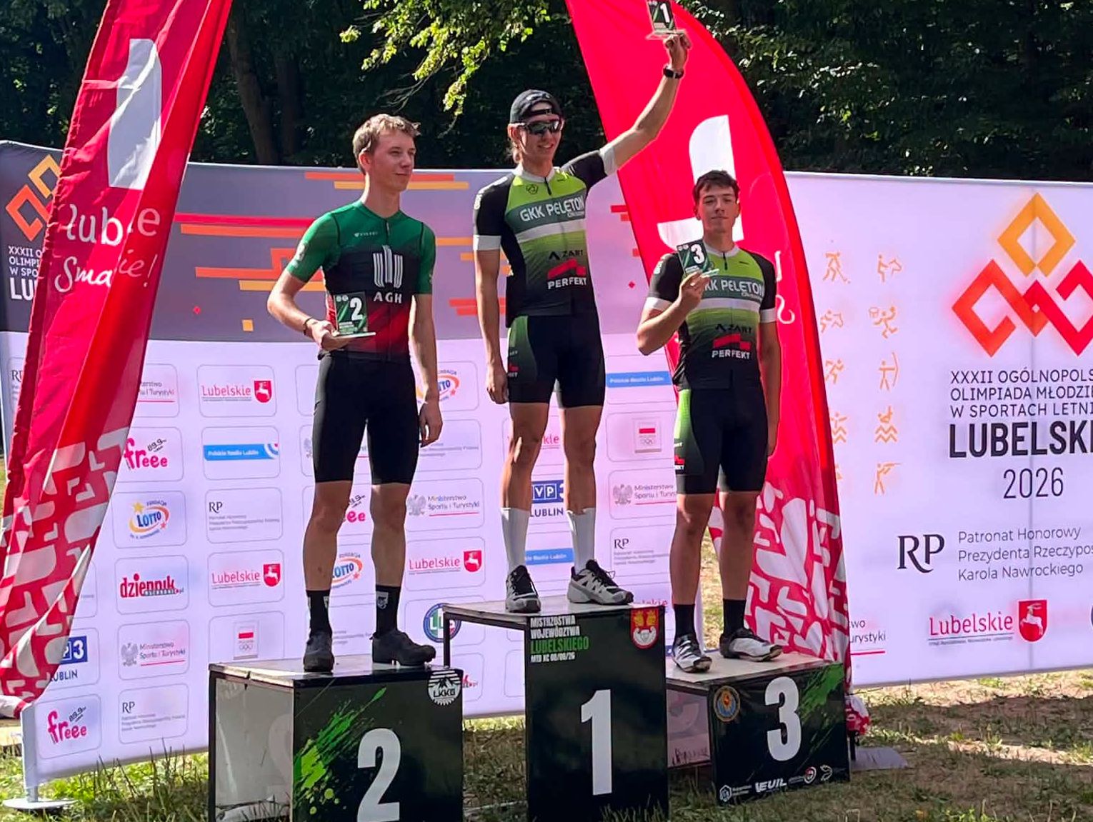 Sierpniowe medale w GKK Peleton Okszów