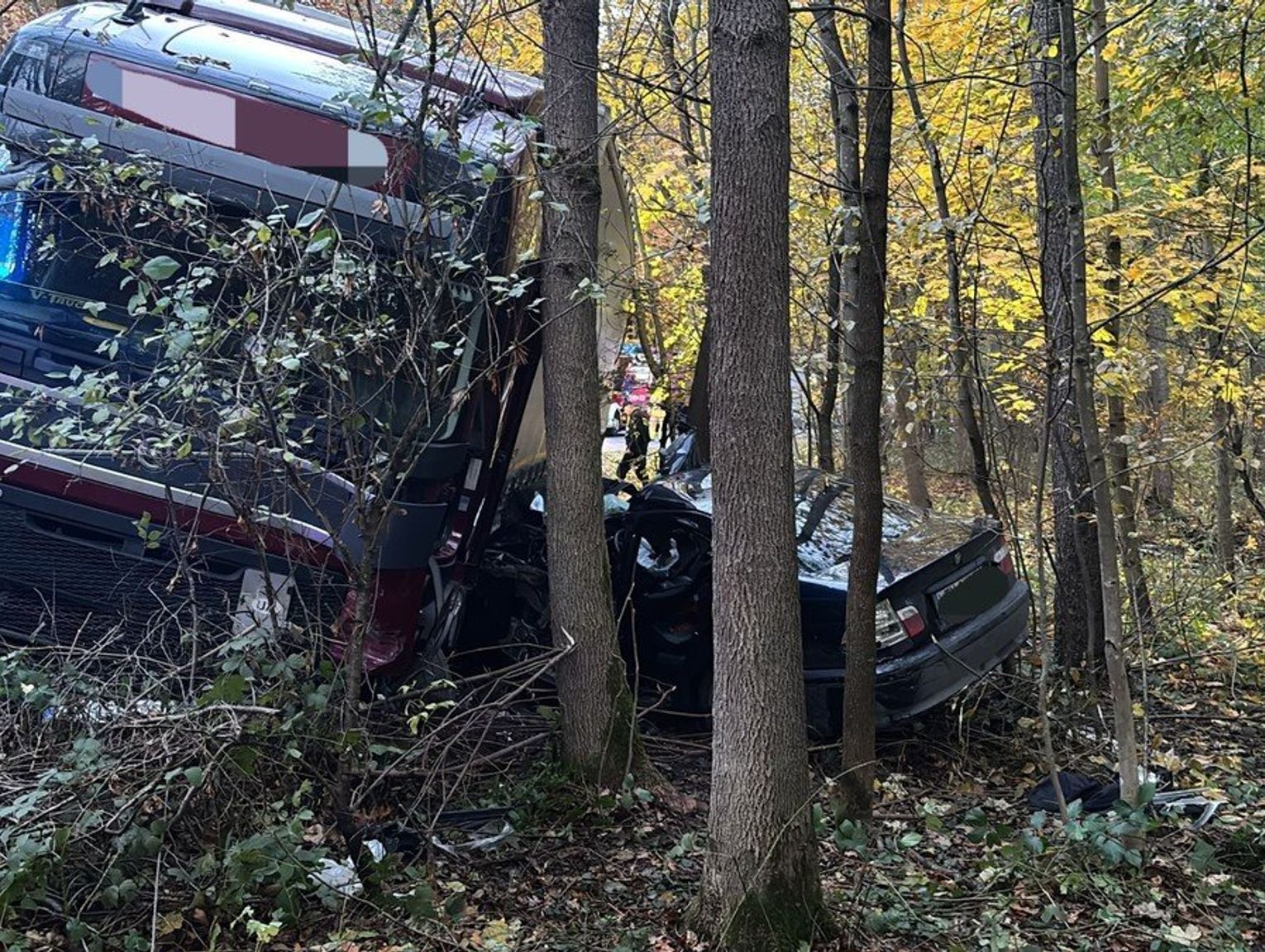 Śmiertelny wypadek w kolejce do przejścia granicznego