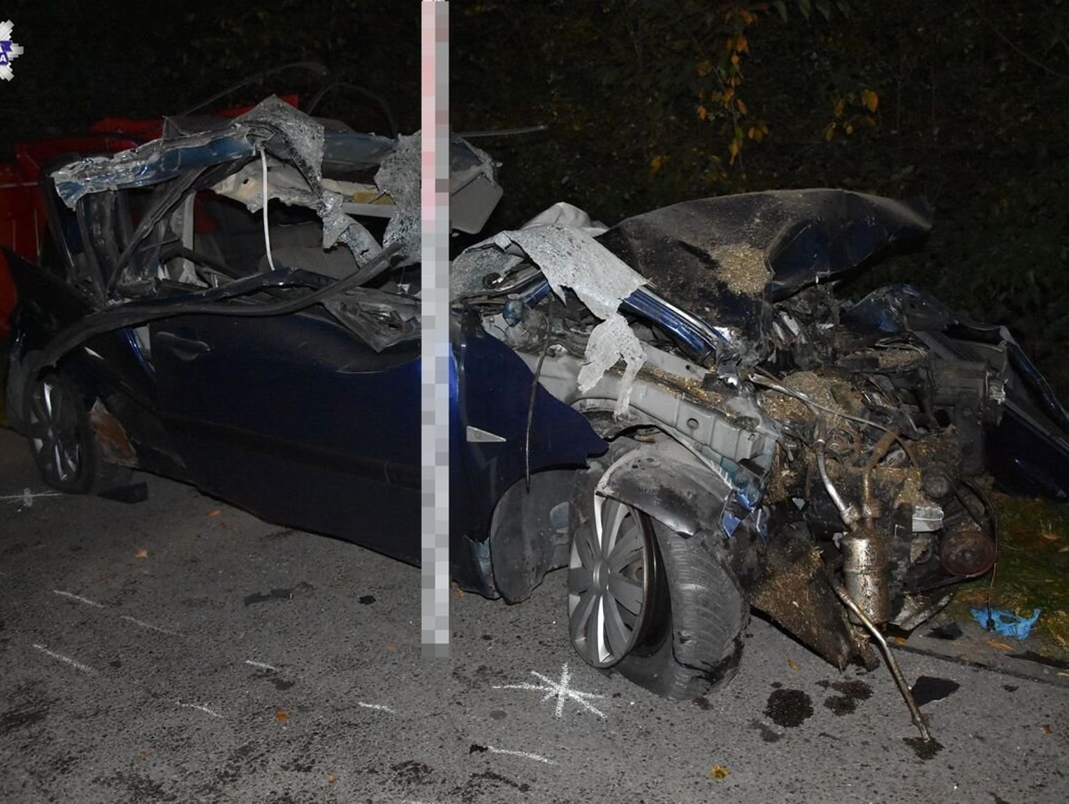 Śmiertelny wypadek w Siedliszczu, zginął 29-letni kierowca Renault