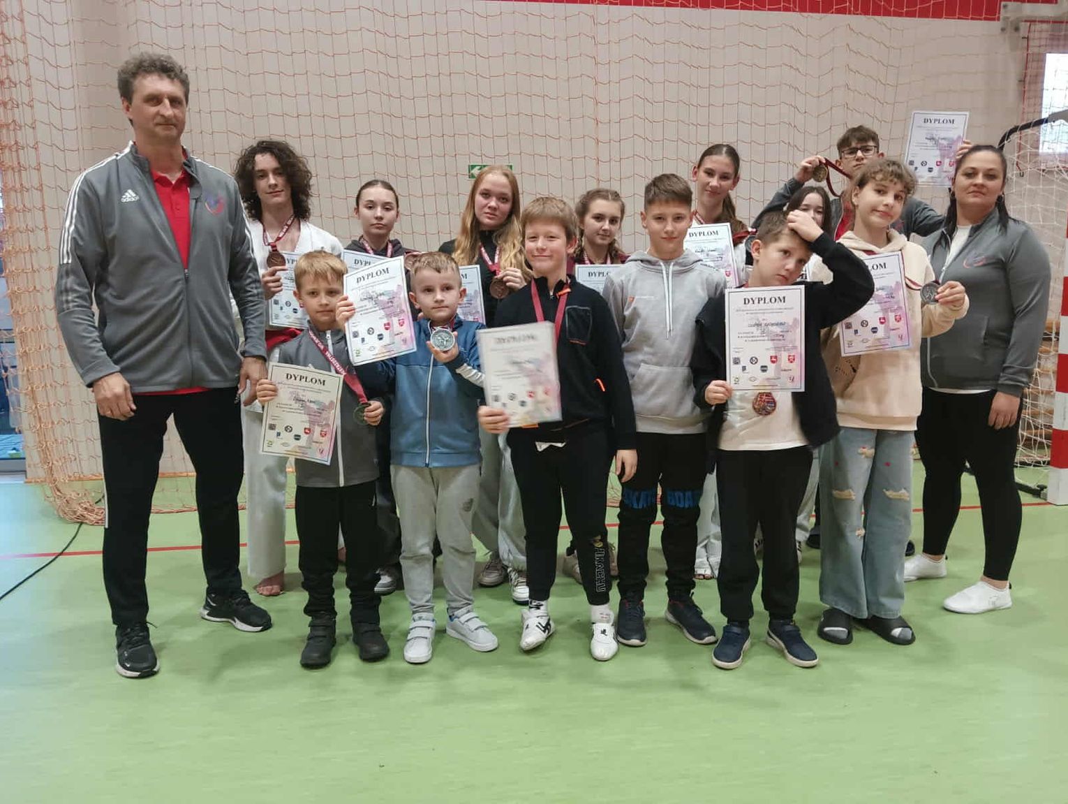 Sokół Krasnystaw z medalami w Żyrzynie