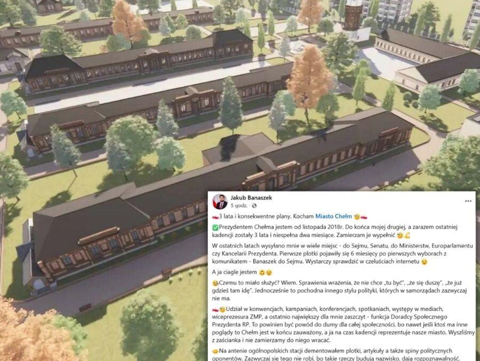 Spór o 180 mln zł na Muzeum Pamięci Ofiar Rzezi Wołyńskiej w Chełmie. Prezydent Banaszek odpowiada na medialne zarzuty