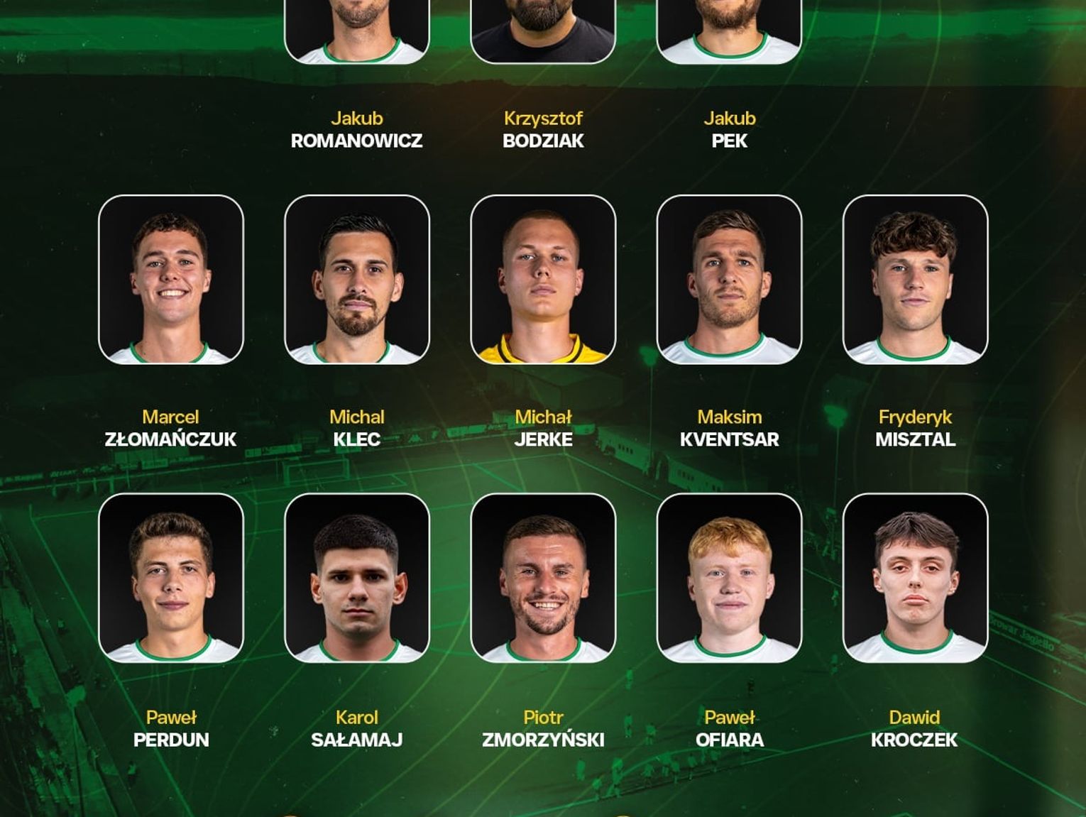 Sporo zmian w biało-zielonych szeregach