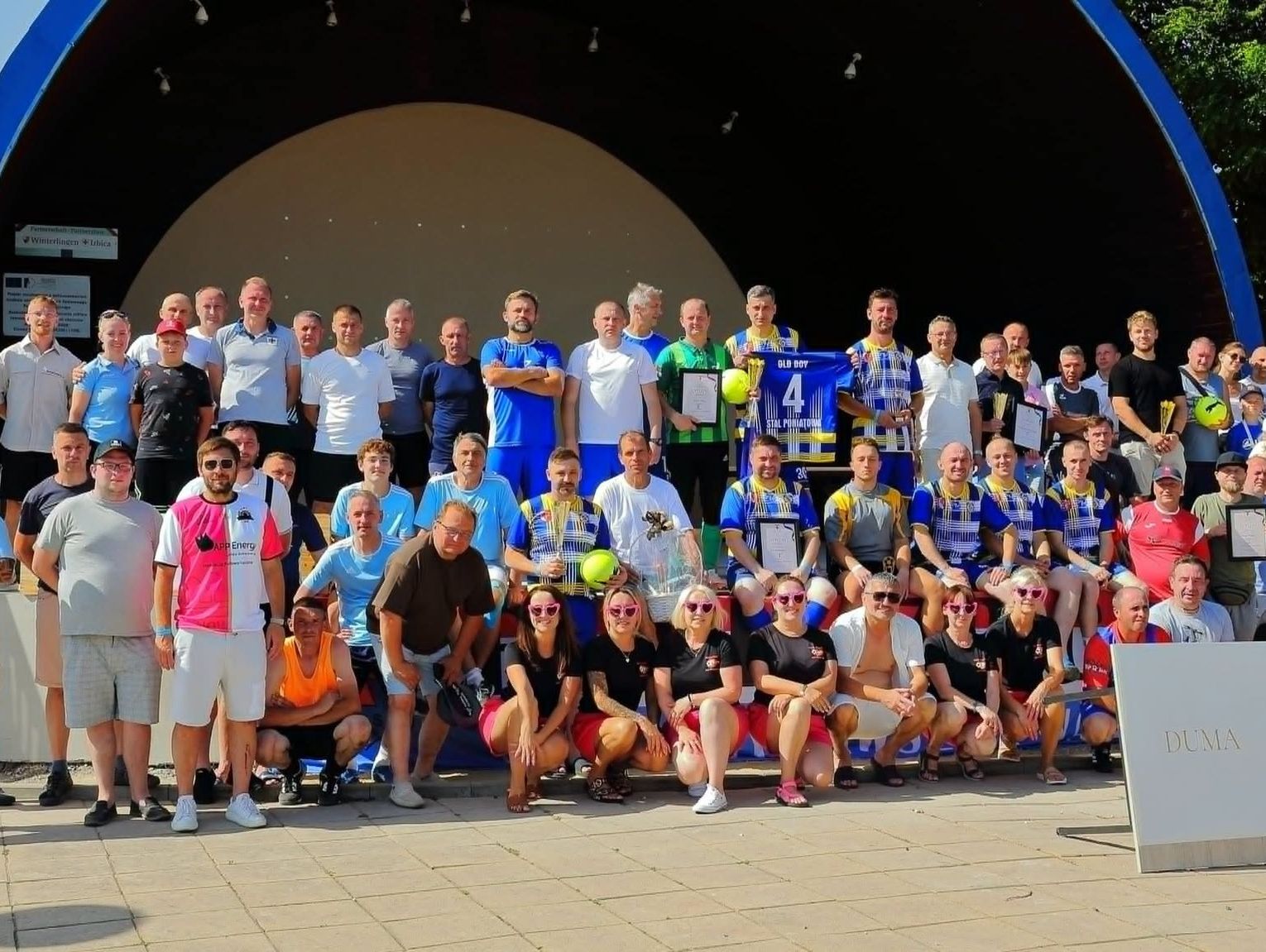 Sportowo rozpoczęli świętowanie