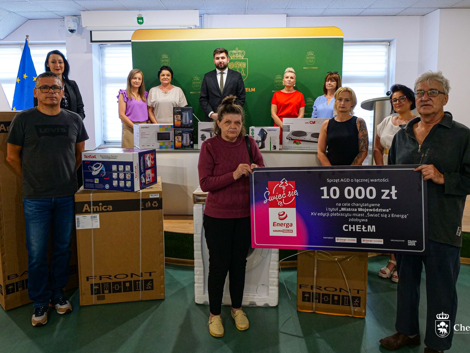Sprzęt AGD trafił do potrzebujących dzięki wygranej w ogólnopolskim konkursie