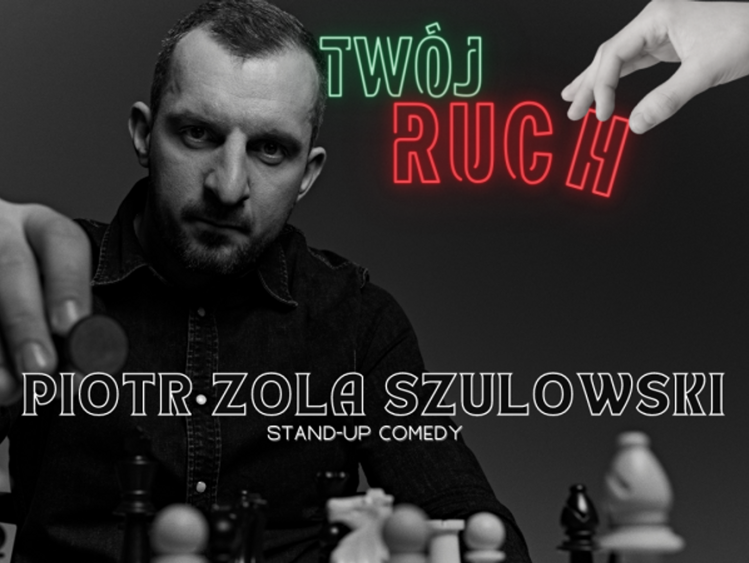 Piotr Zola Szulowski Występy 2022 Stand-up tylko dla dorosłych. Do Chełma przyjeżdża Piotr Zola Szulowski