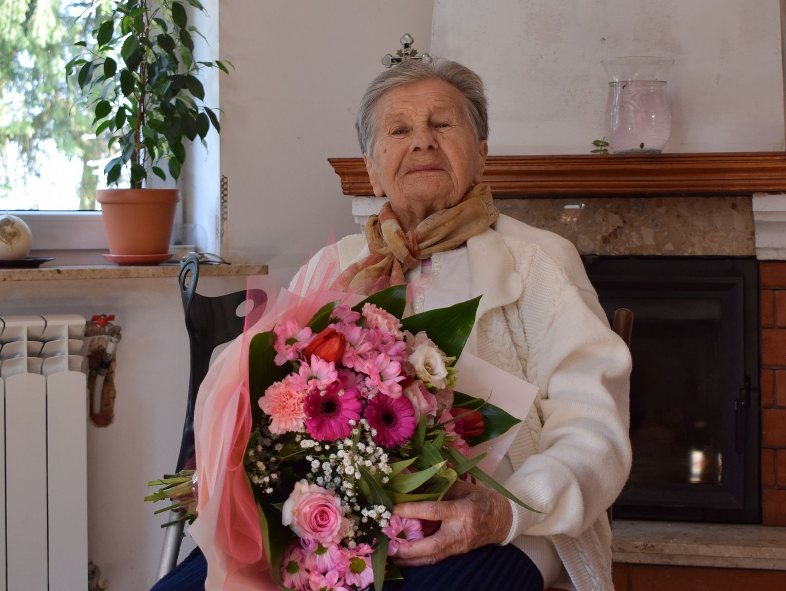 Sto lat pani Janiny – wyjątkowy jubileusz w gminie Kraśniczyn [GALERIA ZDJĘĆ]