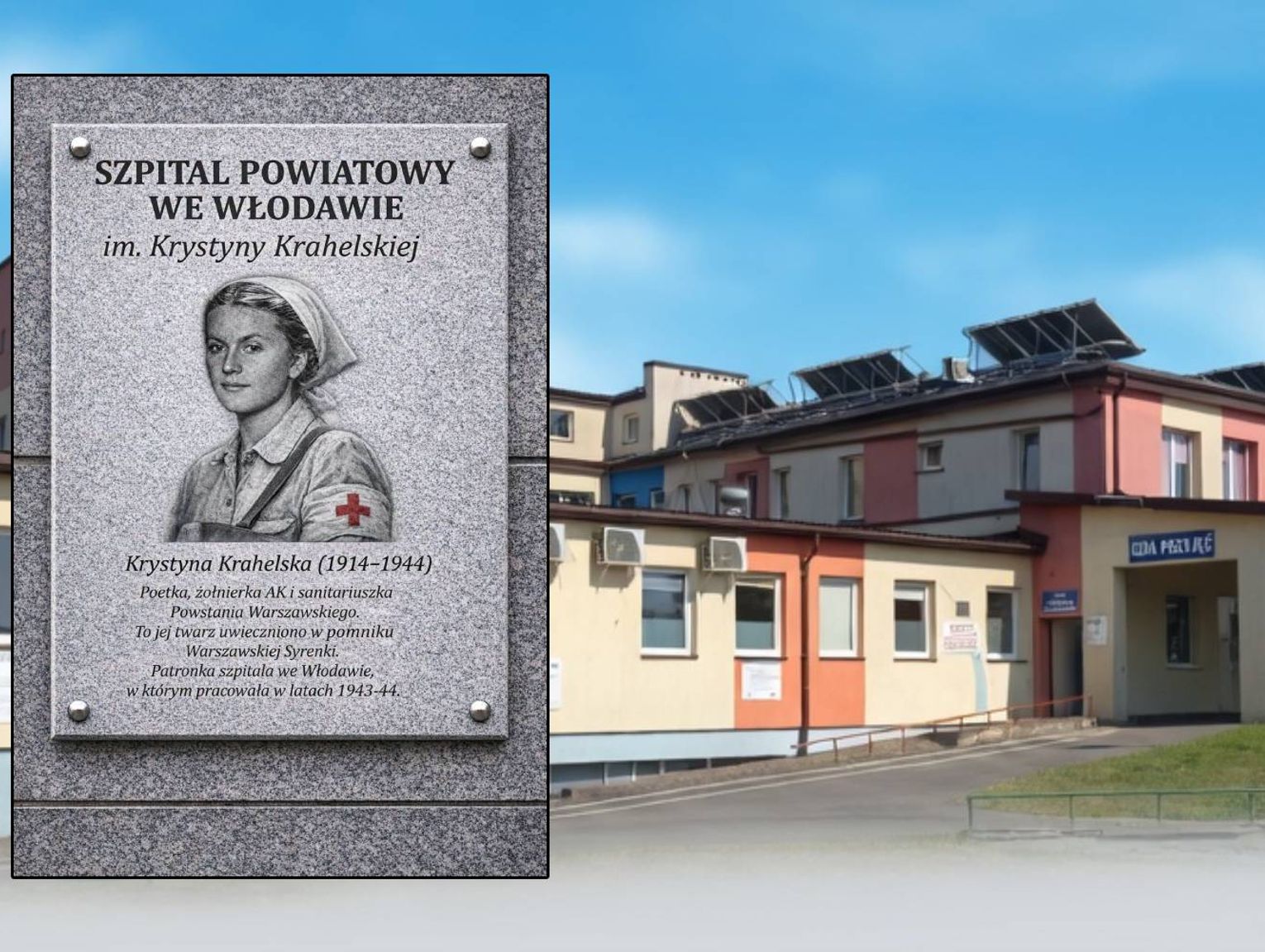 Szpital we Włodawie ma mieć swoją patronkę. Zostanie nią Krystyna Krahelska
