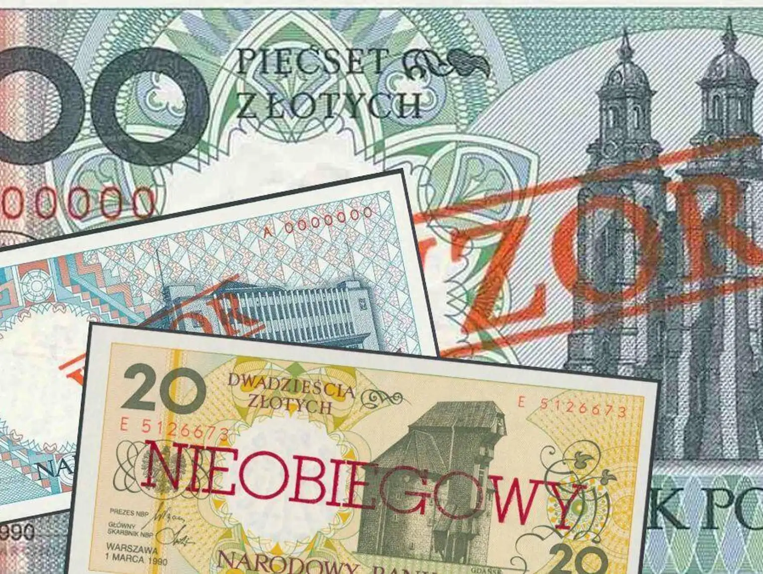 Tak mogły wyglądać polskie banknoty. Co poszło nie tak? [ZDJĘCIA]