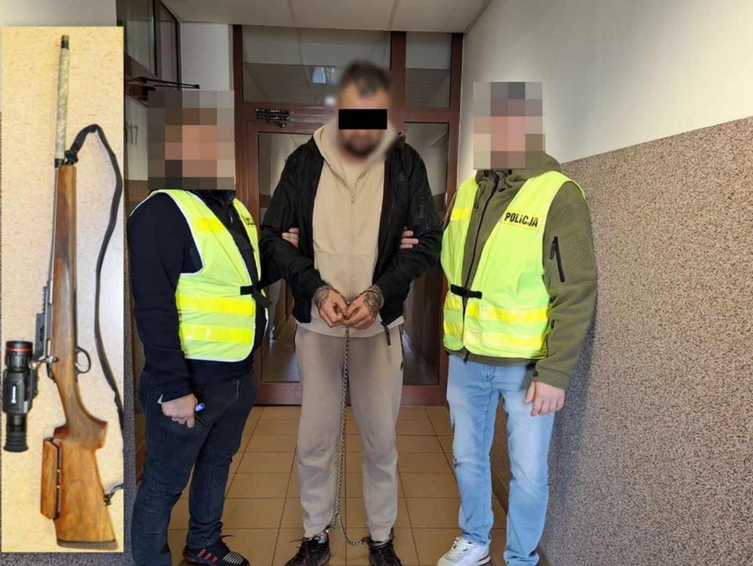 Tymczasowy areszt dla myśliwego! 50-latek podejrzany o śmiertelne postrzelenie 68-latka na polowaniu [FILM]